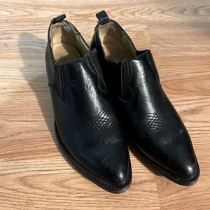 black frye shoes